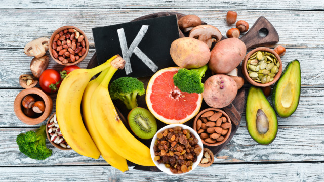 kaliumhaltige Nahrungsmittel