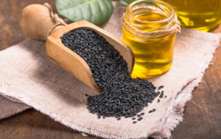 Schwarzkümmelsamen und Schwarzkümmelöl